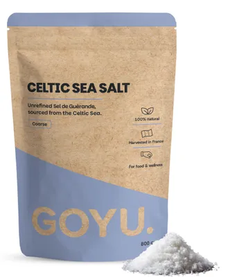 Productafbeelding van Goyu Keltisch Zeezout – Grof Celtic Sea Salt – Ongeraffineerd Uit Bretagne (1000 gr)