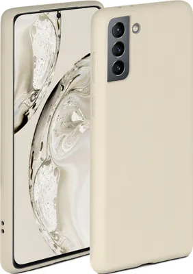 Produktbild von Soft-Case für Samsung Galaxy S21, Farbe:Creme