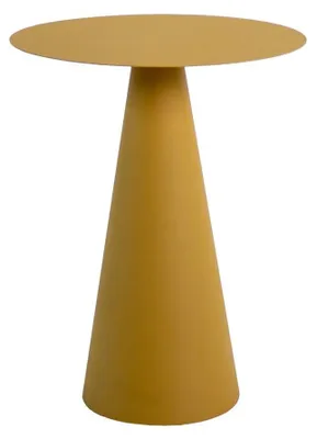 Image de Table d'appoint table basse - Métal - Beige