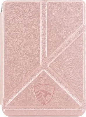 Image de Dutch Shield - Origami Case Housse pour le Tolino Shine Color Ebook - Housse à rabat Ereader Housse de protection Cover Rose