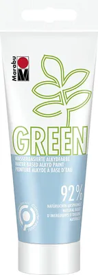 Produktbild von Marabu Green Wasserbasierte Alkydfarbe pastellblau 100 ml Tube