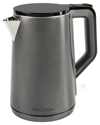 Zdjęcie produktu dla ProfiCook PC-WK 1290, 1,5 l, 2200 W, Antracyt, Zabezpieczenie przed przegrzaniem