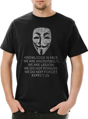 Produktbild von Urban Backwoods Knowledge Is Free, Herren T-Shirt, Farbe: Schwarz, Größe: 4XL