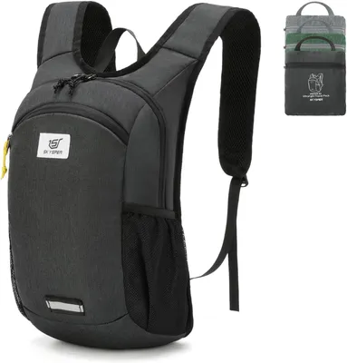 Produktbild von Wanderrucksack, 10 Liter, leicht und faltbar, kompakter Tagesrucksack für unterwegs