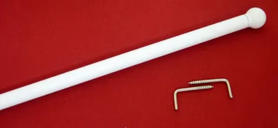 Produktbild von Aurora Vitrage Gardinenstange Ø 8 mm ausziehbar 50-80 cm