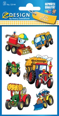 Produktbild von Zweckform 53144 Schmucketikett Traktor