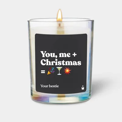 Produktbild von ChattyCandles Duftkerze Flowery You, me + Christmas