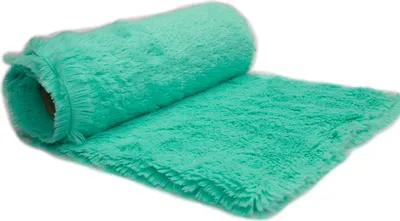 Obrázek produktu pro Napnuté Minky vlasy, Zottelig, Shaggy (18 mm) Minze 50x160 cm