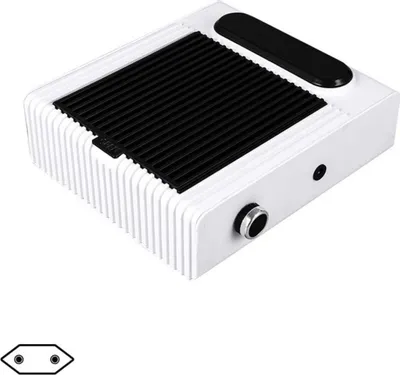 Produktbild von INF 80W Einstellbarer Nagelstaubsauger mit Filter für Nagelstudios Weiß