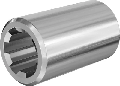 Obrázok produktu pre Puzdro vývodového hriadeľa typu C 100 mm pre viacdielny vývodový hriadeľ Vývodový hriadeľ s 1 3/4" Z6 6 drážok Prídavné zariadenie k traktoru