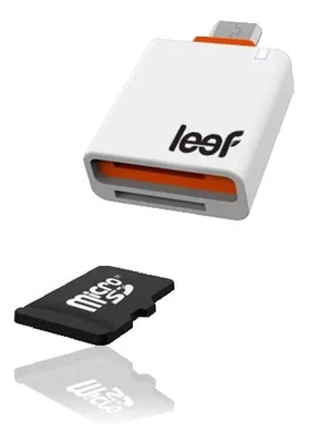 Zdjęcie produktu dla Leef LACM0WN00E6, MicroSD (TransFlash), MicroSDHC, Pomarańczowy, Biały, Micro-USB, Android