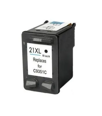 Image de Cartouche d'imprimante compatible avec HP 21 XL noir - C9351CE, C9351AE