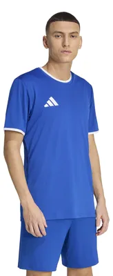 Zdjęcie produktu dla Koszulka piłkarska adidas Entrada26 dla mężczyzn, kolor: granatowy/biały, rozmiar: S (długość)