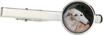 Immagine prodotto di Borzoi spilla per cravatta con foto Art-Dog