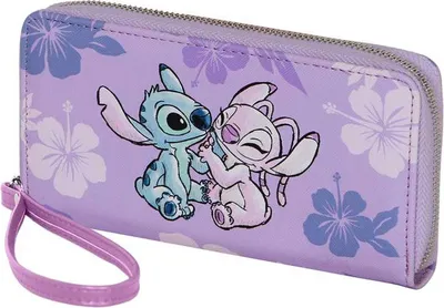Immagine prodotto di Portafoglio Lilo & Stitch - Stitch & Angel Lilla