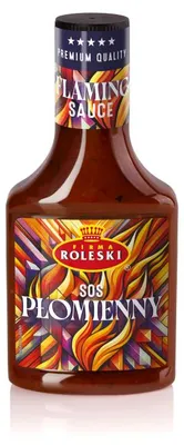 Productafbeelding van Roleski Pittige Tomatensaus, 355 g, met Habanero en Jalapeño