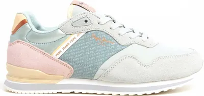 Produktbild von Pepe Jeans London Print W - Light Grau Marl Leder/Synthetik : 41 : Normal Größe: 41 Weite: Normal