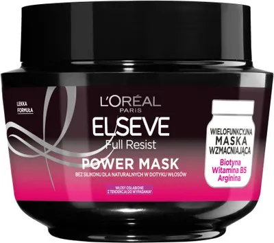 Zdjęcie produktu dla L'Oreal Paris Elseve Wielofunkcyjna maska wzmacniająca, 300 ml