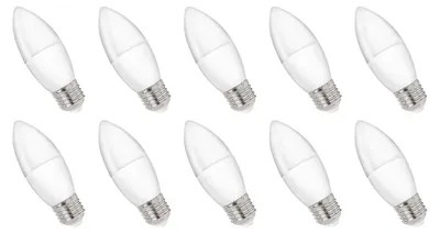 Produktbild von Spectrum E27 LED-Lampe B35 8W 730lm 4000K neutralweiß 10 Stück