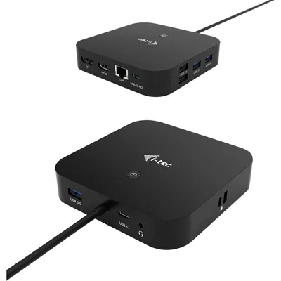Produktbild von i-tec USB-C HDMI DP Docking Station with Power Delivery 100 W