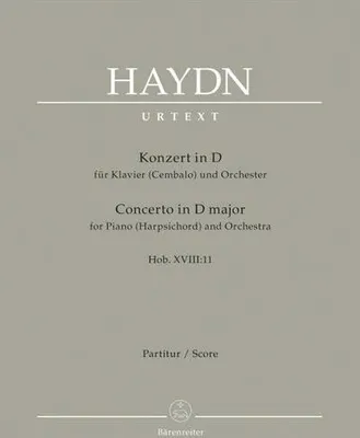 Produktbild von Konzert D-Dur Hob.XVIII:11 für Klavier (Cembalo) und Orchester