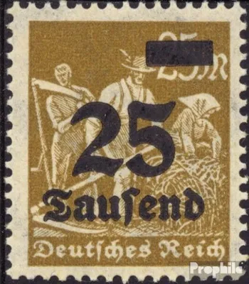 Produktbild von Briefmarken Deutsches Reich 1923 Mi 283  gestempelt Hochinflation