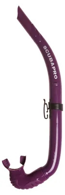 Image de Tuba en silicone Scubapro Apnea - Apnée, couleur : bleu