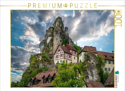 Produktbild von CALVENDO Puzzle Felsburg, Tüchersfeld | 1000 Teile Lege-Größe 64x48cm Foto-Puzzle für glückliche Stunden