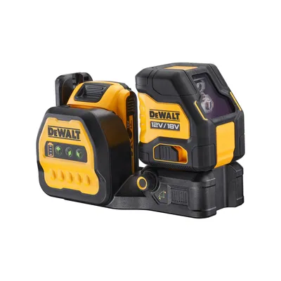 Produktbild von DeWALT DCE088D1G18-QW Kreuzlinien-Laser grün, Laserkl. 2, horizontal/vertikal, inkl. Transportbox (TSTAK kompatibel), 18V2Ah Akku und Ladegerät