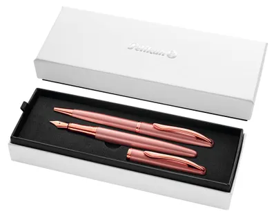 Immagine prodotto di Pelikan 400189917 Set di strumenti da scrittura Pelikan Jazz Noble Elegance, rosé