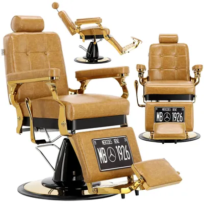 Productafbeelding van Kappersstoel barberstoel hydraulisch voor kapsalon barbershop Giuseppe Barberking