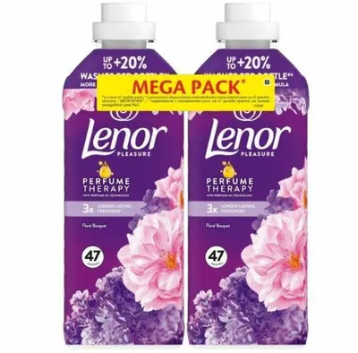 Produktbild von Lenor Floral Bouquet Weichspüler 2x987ml (2x47WL)