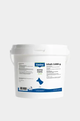 Produktbild von Canina Biotin Forte Pulver 2000 g