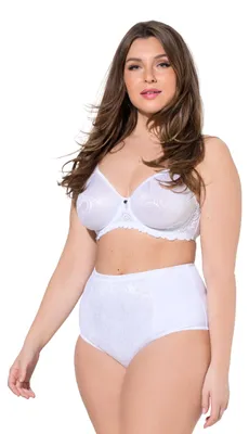 Produktbild von Ulla Popken Damen große Größen Übergrößen Plus Size Bodyforming-Miederhose, Jacq