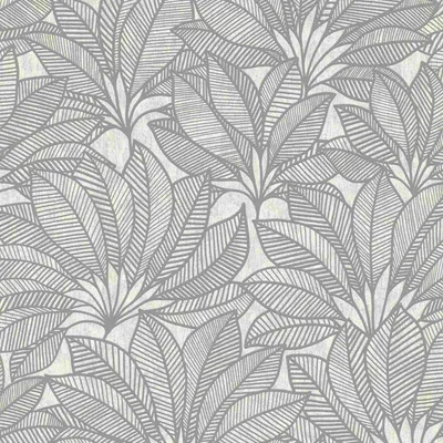 Zdjęcie produktu dla Tapeta flizelinowa 542646 tapeta botaniczna dżungla 53 x 1005 cm Rasch Deco Style Beige Grey