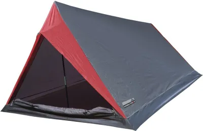 Produktbild von High Peak Zelt Minilite, grau/rot, 2 Personen, Trekking, Fahrrad, Motorrad