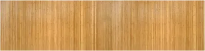 Produktbild von vidaXL Teppich Rechteckig Natur 100x400 cm Bambus