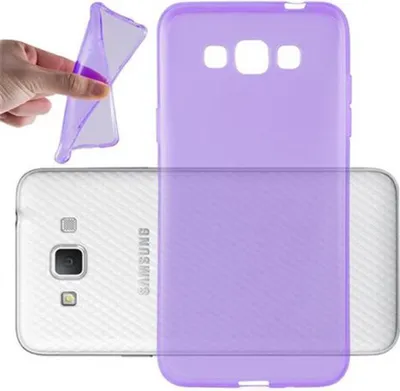 Produktbild von Cadorabo Hülle für Samsung Galaxy GRAND 3 Schutz Hülle in Lila Schutzhülle TPU Silikon Cover Etui Case