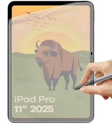 Produktbild von Matte Folie für iPad Pro 11" M5 2025, Bizon Tab Film Sun, 1 Stück