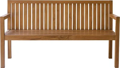 Produktbild von Gartenbank Teakholz massiv 160 cm ohne Kissen