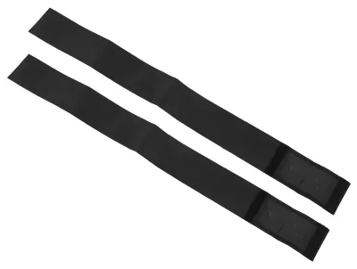 Imagen del producto de 2 unidades de funda para taco de billar, tipo 1/2. Estuche para transportar el taco de billar, con correa ajustable