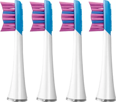 Obrázek produktu pro SENCOR SOX 003WH Náhradní hlavice, kompatibilní se zubními kartáčky SENCOR SOC 1x, SOC 2x a SOC 3x, 4 kusy v 1 balení