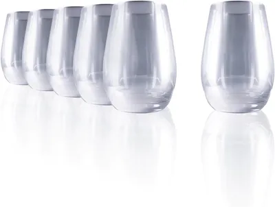 Produktbild von Stölzle Lausitz Mirrors 6 Stück Multifunktionsbecher silber 352 00 12 MR020 | EAN 4012632298973 | HAN 352 00 12 MR009