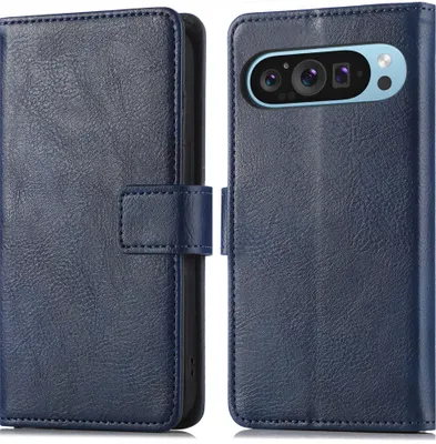 Image de imoshion Bibliothèque Luxe pour les Google Pixel 9 / 9 Pro - Bleu foncé