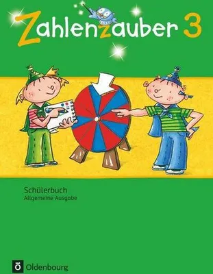 Produktbild von Zahlenzauber 3. Schuljahr - Allgemeine Ausgabe - Schülerbuch mit Kartonbeilagen
