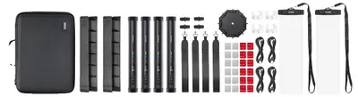 Immagine prodotto di Illuminazione a LED, colore RGB, design portatile, kit TL30 4