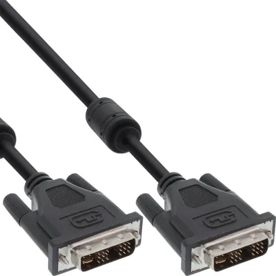 Zdjęcie produktu dla InLine 4043718027514, 3 m, DVI-I, DVI-I, Męska, Męska, Czarny