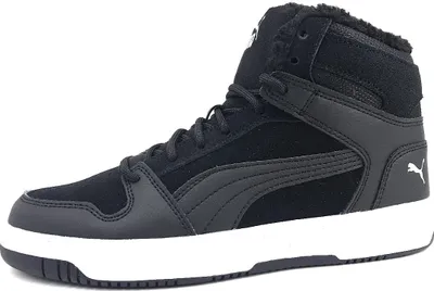 Produktbild von Puma Rebound Layup Fur JR Sportschuhe Kinder Sneaker Stiefel Schwarz Freizeit, Schuhgröße:EUR 38 | UK 5