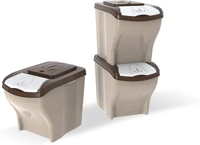 Zdjęcie produktu dla Bama Poker Pet Food Kit - 30L (3x10) Pojemnik na karmę dla psów i kotów - Pojemnik na karmę dla kotów lub psów