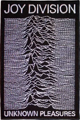 Produktbild von Joy Division Unknown Pleasures Aufbügler